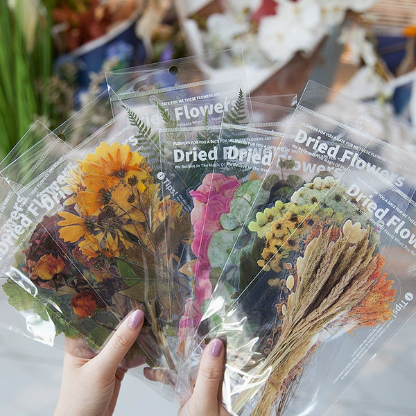 Floral & Plants transparent stickers  ideal for your scrapbooking projects, notebook, planners. - tuttostyle4u