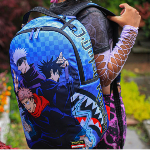 Sprayground Jujutsu Kaisen Ready Up School Backpack Limited Edition - tuttostyle4u