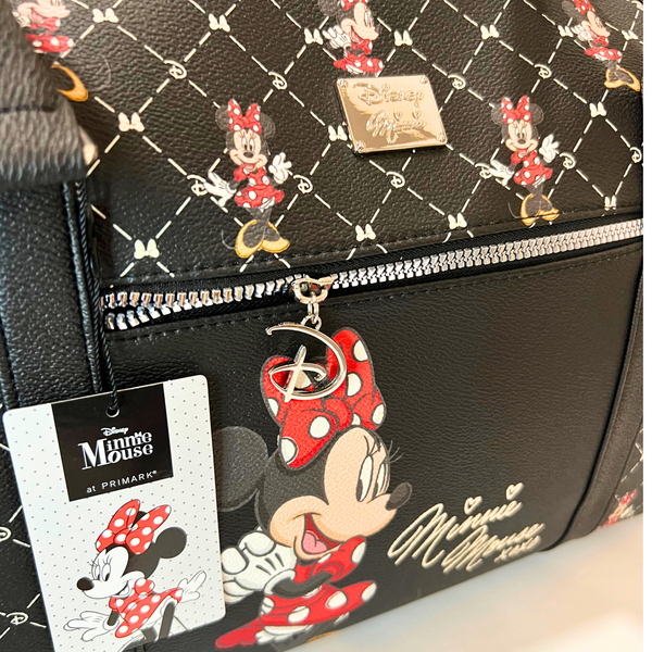 Disney Minnie Mouse Duffel Weekender Travel Bag with Minnie Ears Coin Purse - tuttostyle4u