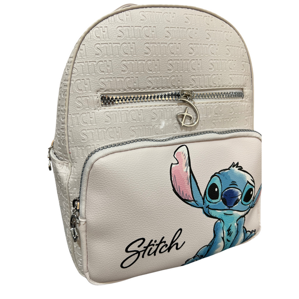 Disney Stitch Backpack Color Ivory - tuttostyle4u