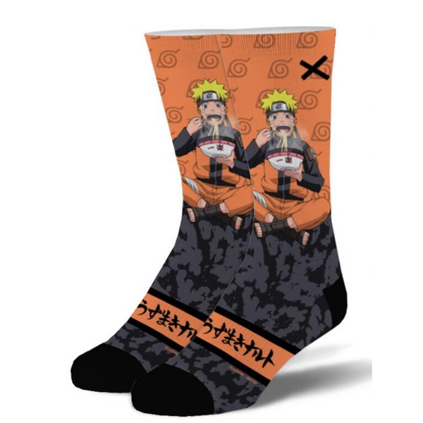 Naruto Kanji Socks - tuttostyle4u