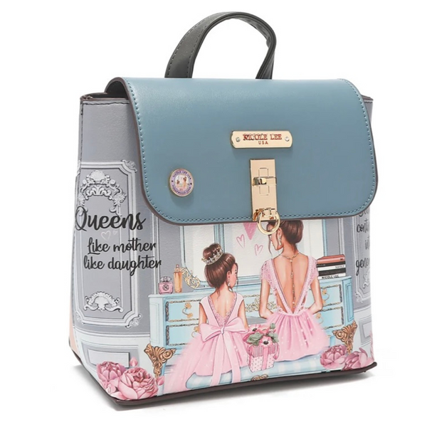 Nicole Lee Double Queens Mini Backpack - tuttostyle4u