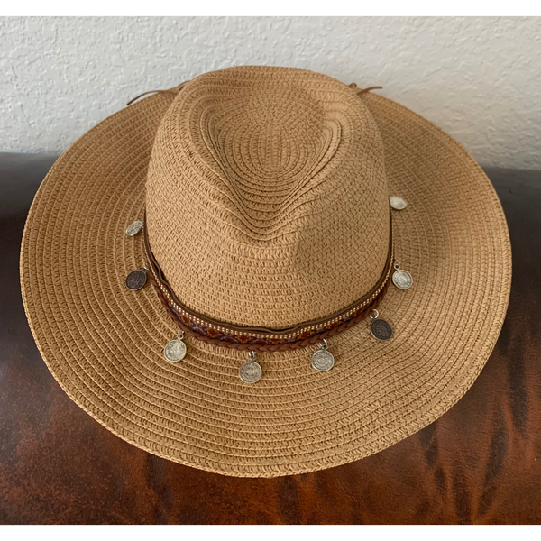 Texas Straw Hat decorated - tuttostyle4u