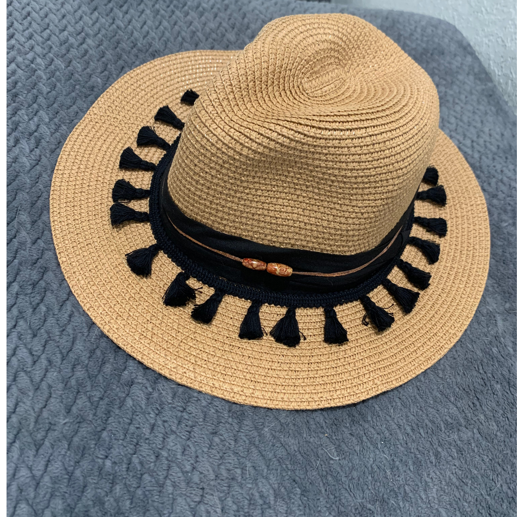 Tulum Summer Straw Hat Decorated - tuttostyle4u