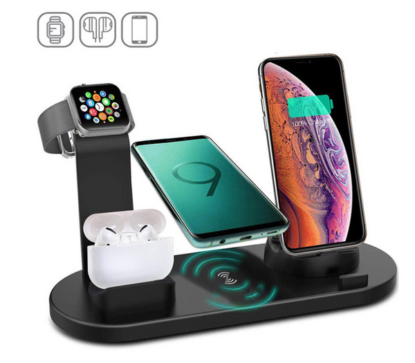 6 in 1 Wireless Charger Station - tuttostyle4u