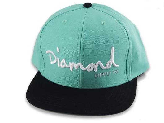 Diamond OG Logo Snapback Blue/Blk - tuttostyle4u