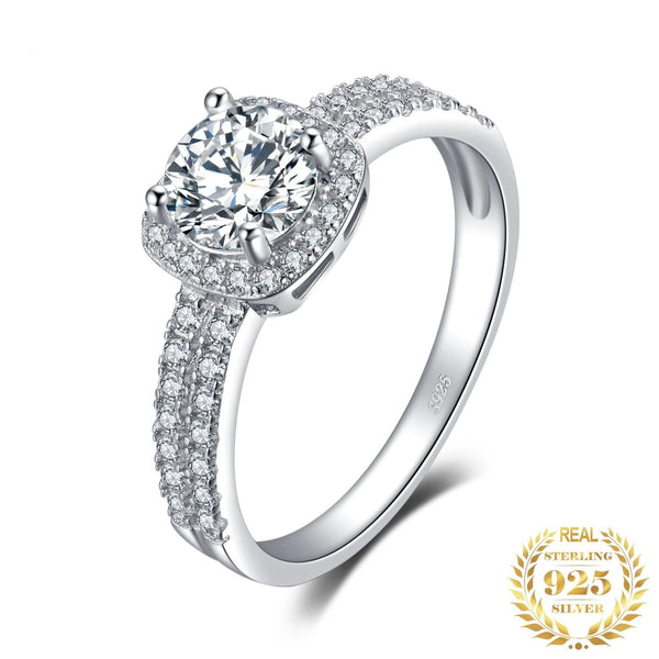 Engagement Ring 925 Sterling Silver - tuttostyle4u
