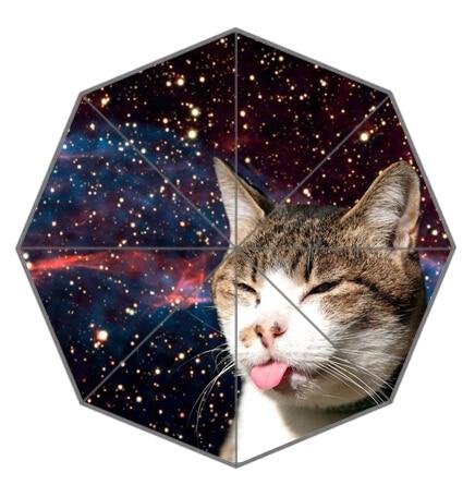 Galaxy Cat Umbrella - tuttostyle4u