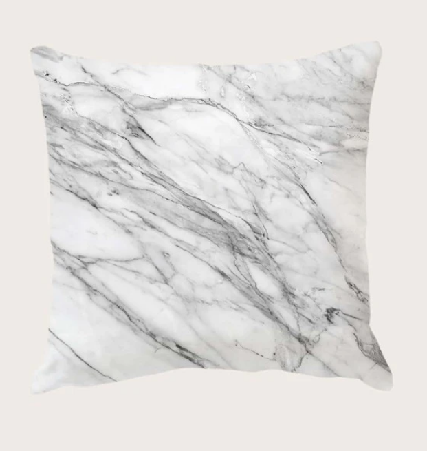 Marble Pattern Cushion Cover Without Filler - tuttostyle4u