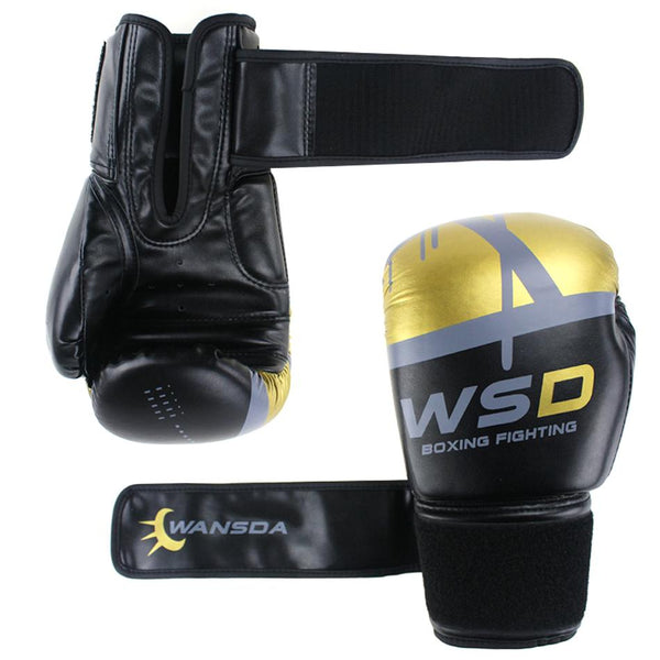 Kick Boxing Gloves for Men / Women PU Karate Muay Thai Free Fight Training - tuttostyle4u
