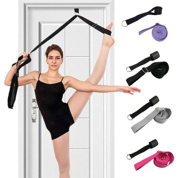 Leg Stretcher, Door Flexibility & Stretching Leg Strap - Great for Ballet Cheer Dance Gymnastics, yoga or any Sport - tuttostyle4u