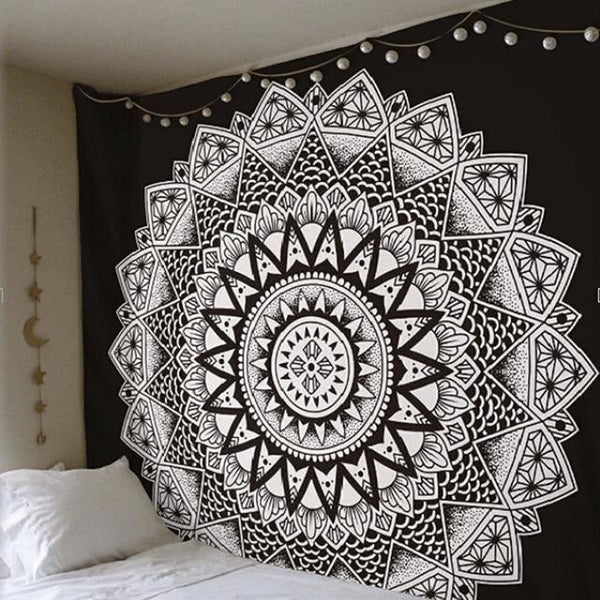 Mandala Floral Tapestry For Wall Decoration - tuttostyle4u