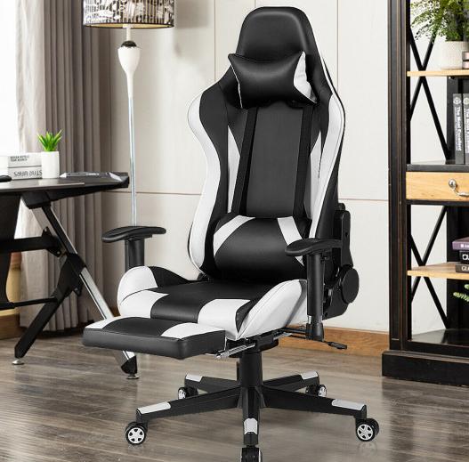 Massage Gaming Chair Recliner Gamer Racing Chair - tuttostyle4u