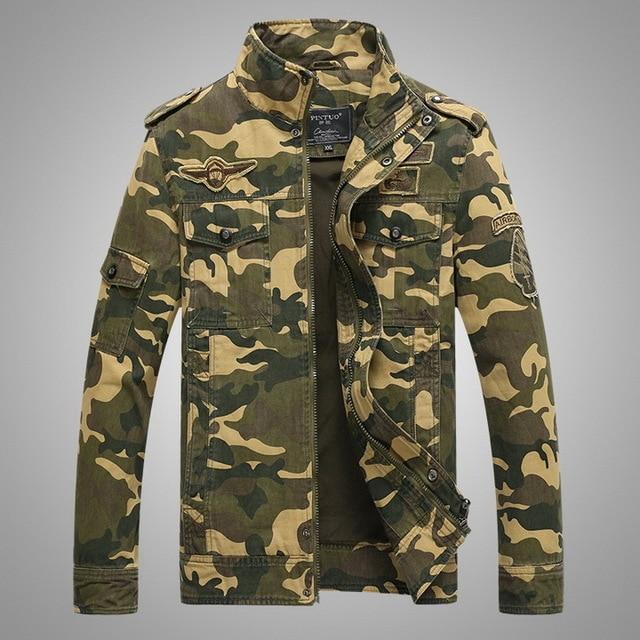 Men Military Jacket Camouflage - tuttostyle4u