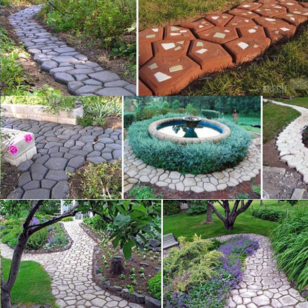 Path Maker Mold Reusable Home Garden Floor Road - tuttostyle4u