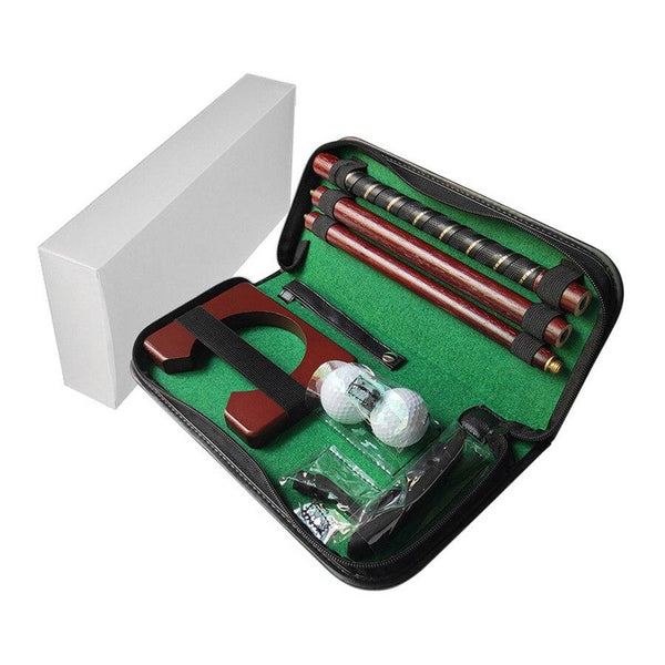 Portable Golf Putter Putting Gift Set Kit with Putter 2pcs Balls Putting Cup for Indoor Outdoor Training Practice - tuttostyle4u