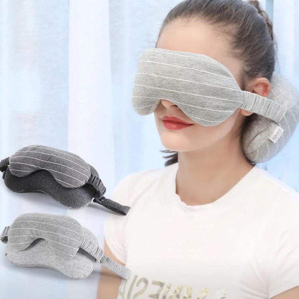 Portable multi-function eye mask & neck pillow - tuttostyle4u