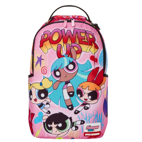 Powerpuff Girls On The Run DLXR Sprayground Backpack: Pink - tuttostyle4u
