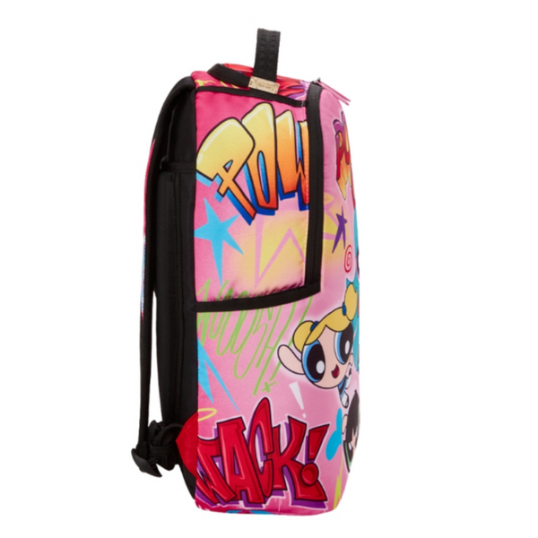 Powerpuff Girls On The Run DLXR Sprayground Backpack: Pink - tuttostyle4u