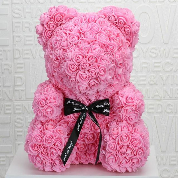 Rose Teddy Bear 25 Cm - tuttostyle4u