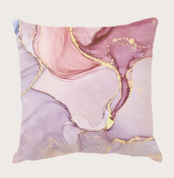 Rose Golden  Quicksand Pattern Cushion Cover Without Filler - tuttostyle4u