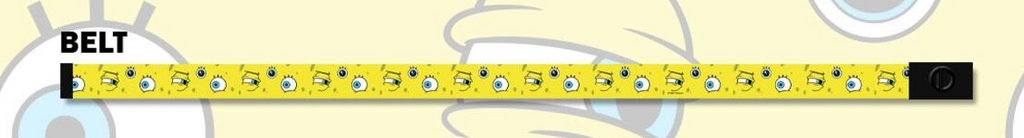 SpongeBob Eyes Belt - tuttostyle4u