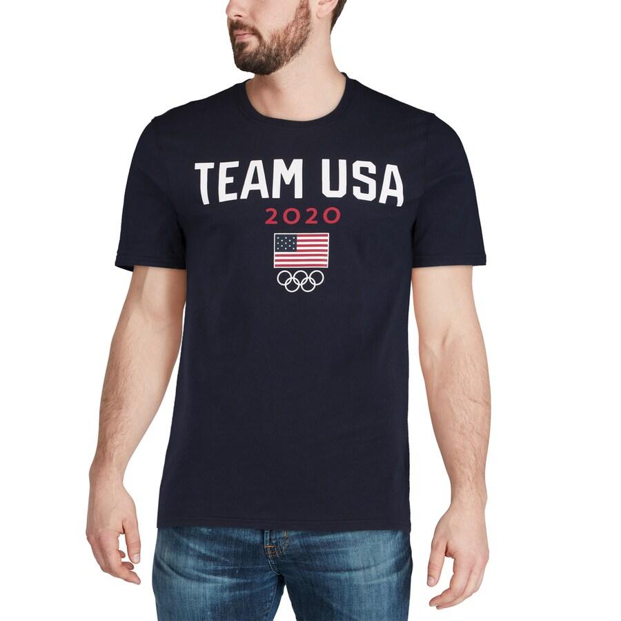 Team USA 2020 Summer Olympics Road to Tokyo Identity T-Shirt - Navy - tuttostyle4u