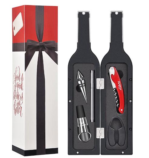 Wine Opener Gift Set - Wine Bottle Accessory Kit - tuttostyle4u